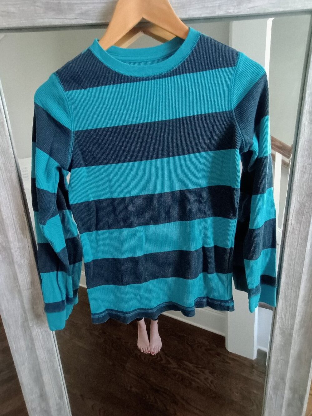 Boys Waffle Knit Long Sleeve